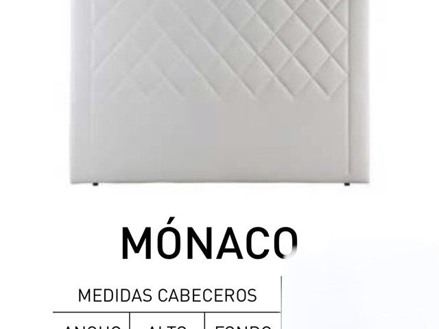 CABECERO MODELO MONACO COLECCION EUROPA IMPORT